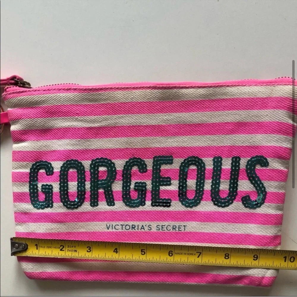 PINK Victoria's Secret Pink and White Mini Bag
